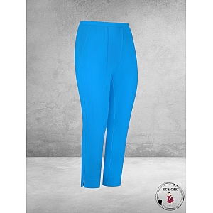 PLUS BASICS Broek 7/8 Azur